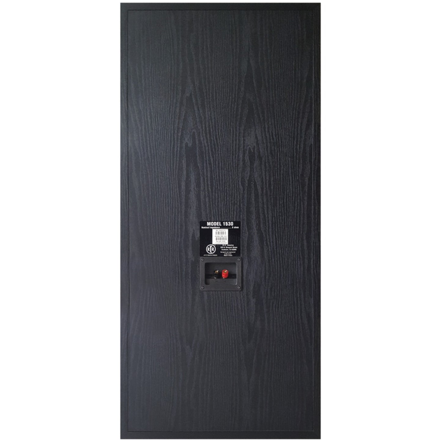 BIC America RTR1530 RtR Series RtR 1530 15-In. Indoor 3-Way Tower Speaker, 325 Watts, Black - American Smart