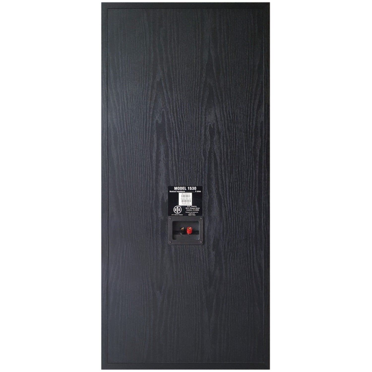 BIC America RTR1530 RtR Series RtR 1530 15-In. Indoor 3-Way Tower Speaker, 325 Watts, Black - American Smart