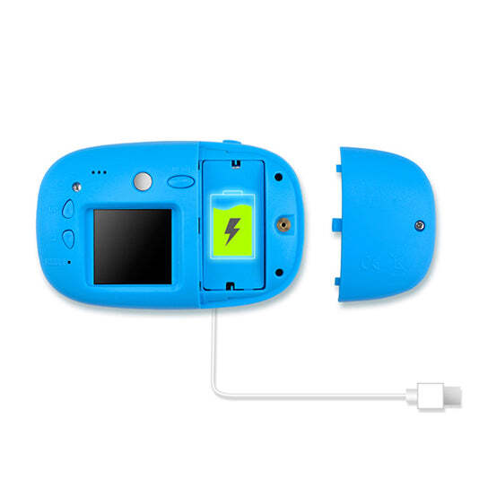 American Smart WB So Smart Lilliput toy camera for kids, featuring colorful design and pretend photography features.