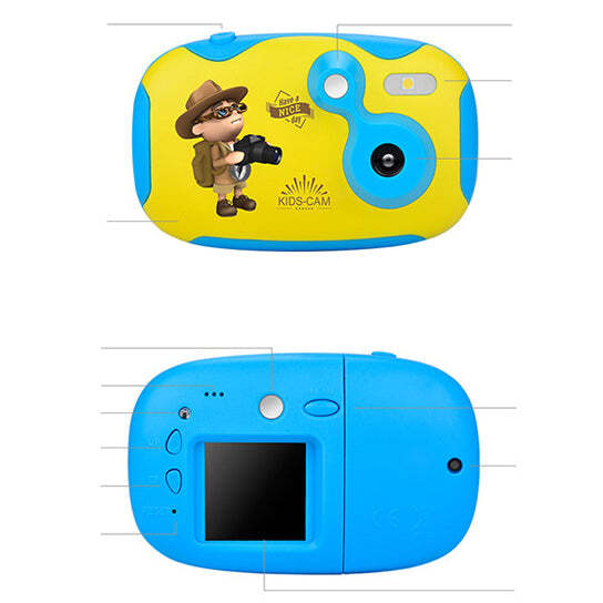 American Smart So Smart Lilliput toy camera for kids with colorful design and realistic features, perfect for imaginative play.