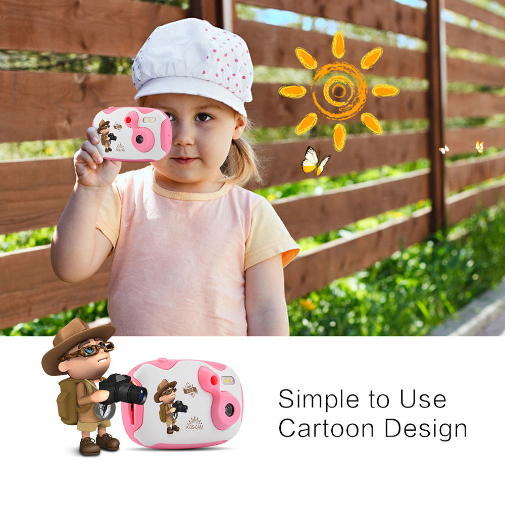 Toy Lilliput camera by American Smart, colorful plastic toy camera for kids, with a realistic design and playful appearance.