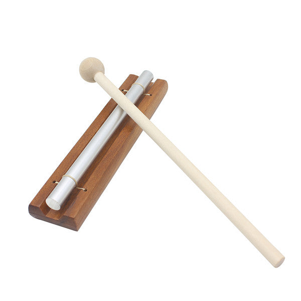 American Smart Woodstocks Percussion Zenergy Chime, solo percussion instrument for toys and hobbies, with metal chime bars and wooden frame