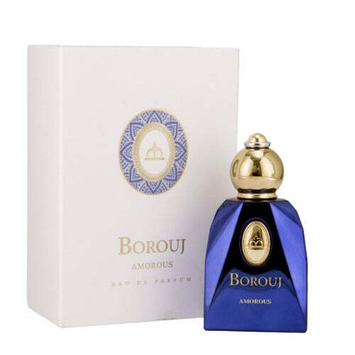 Unisex Dumont Borouj Amorous Eau De Parfum bottle by American Smart WB, sleek glass fragrance with elegant design.