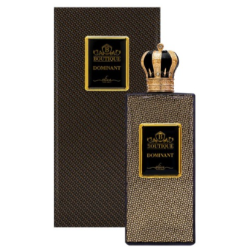 Unisex Olive Perfumes Boutique Dominant Eau De Parfum by American Smart WB, featuring a sleek bottle design.
