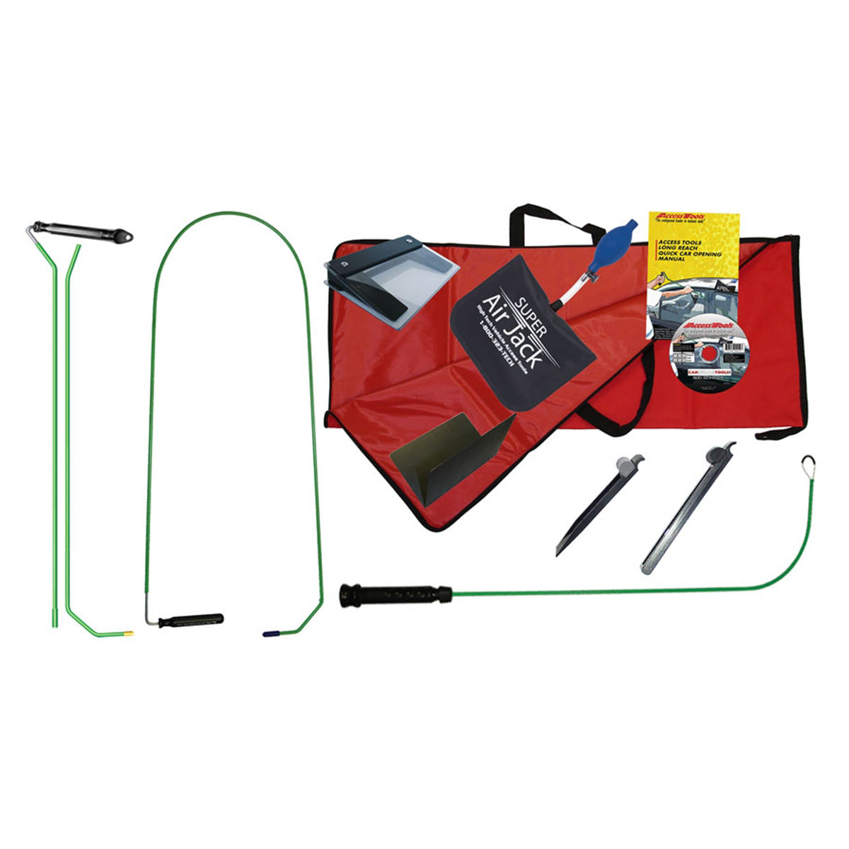 Emergency response kit for vehicles by American Smart WB, including specialty parts and accessories for roadside assistance.