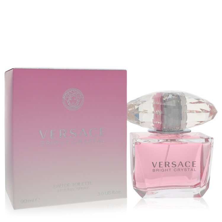 Bright Crystal by Versace Eau De Toilette Spray 3 oz (Women) - American Smart