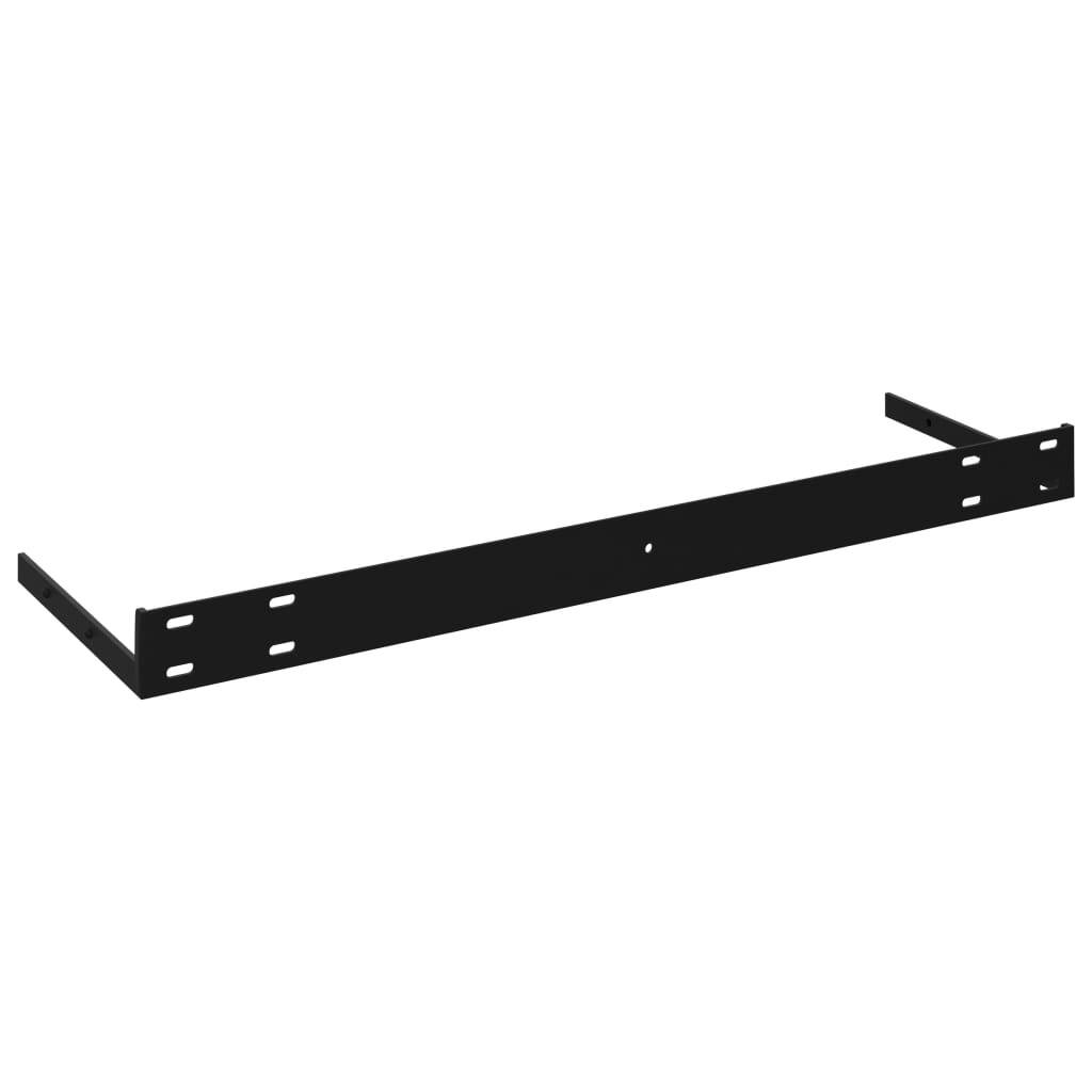White floating wall shelf by American Smart, 47.2 inches long, 9.3 inches deep, and 1.5 inches thick MDF wall shelf for storage or display.