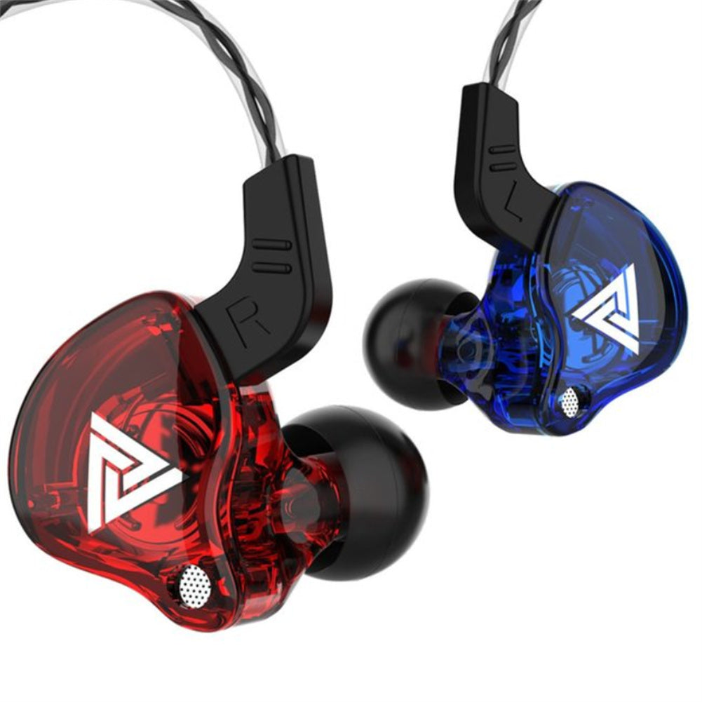 Black wired in-ear headphones with copper driver from American Smart WB, featuring a 3.5mm jack and ergonomic design.