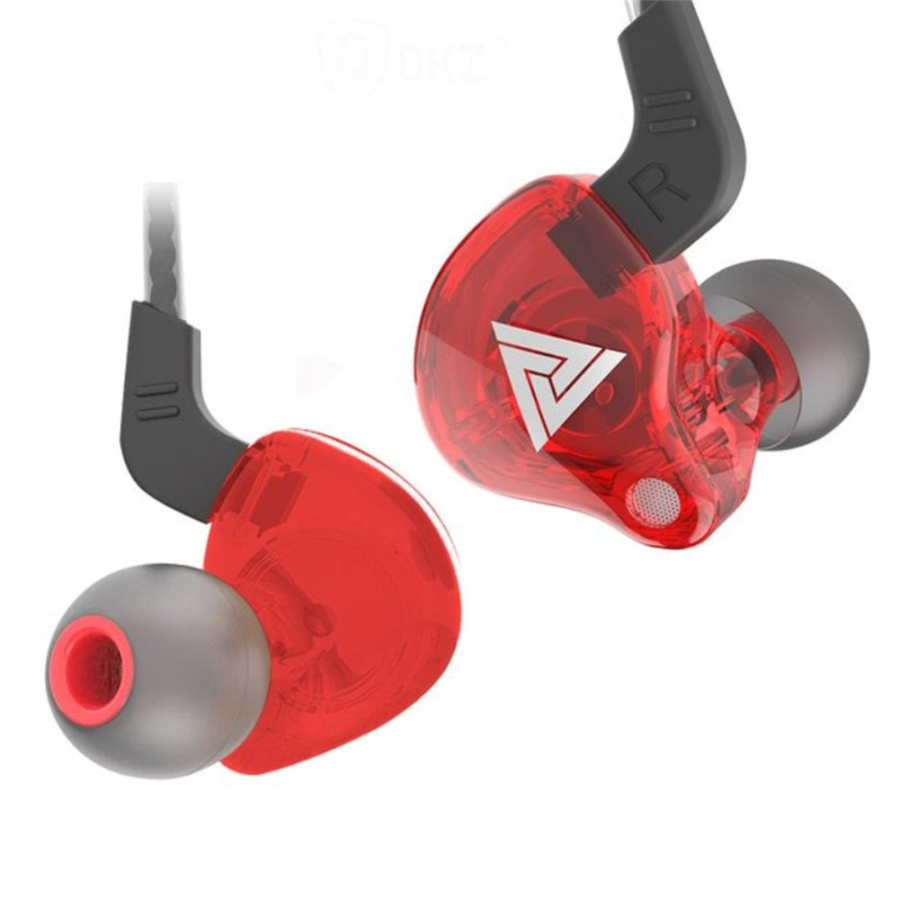 Black wired Hi-fi sports earphones with copper driver, in-ear design, from American Smart WB, featuring 3.5mm jack for high-quality sound.