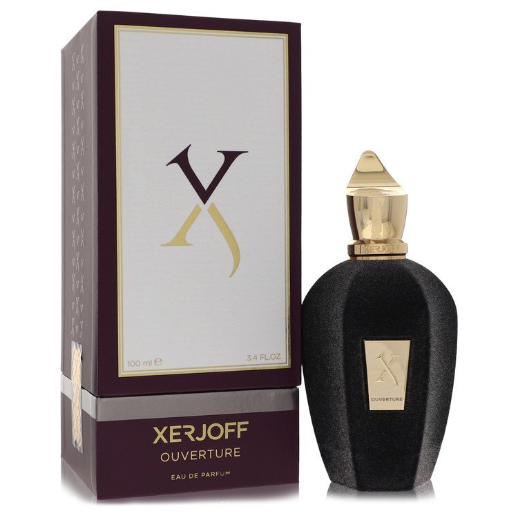 Xerjoff Ouverture unisex Eau De Parfum spray in 3.4 oz bottle, featuring elegant packaging and luxurious scent.
