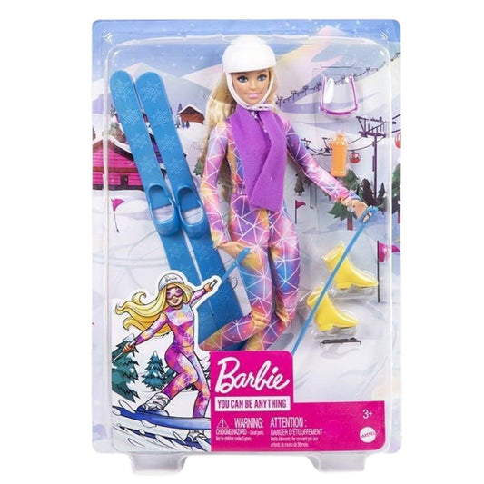 Skiing Barbie-0