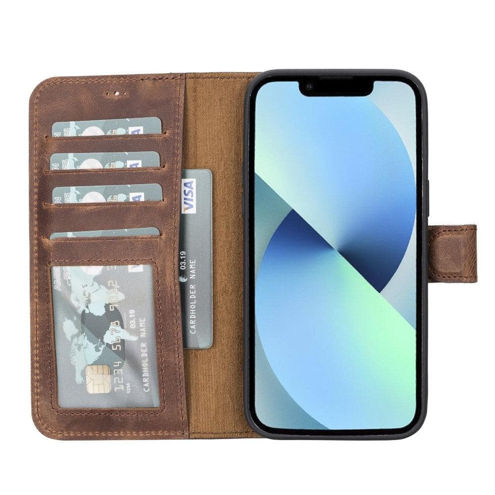 Casper iPhone 12 Series Detachable Leather Wallet Case