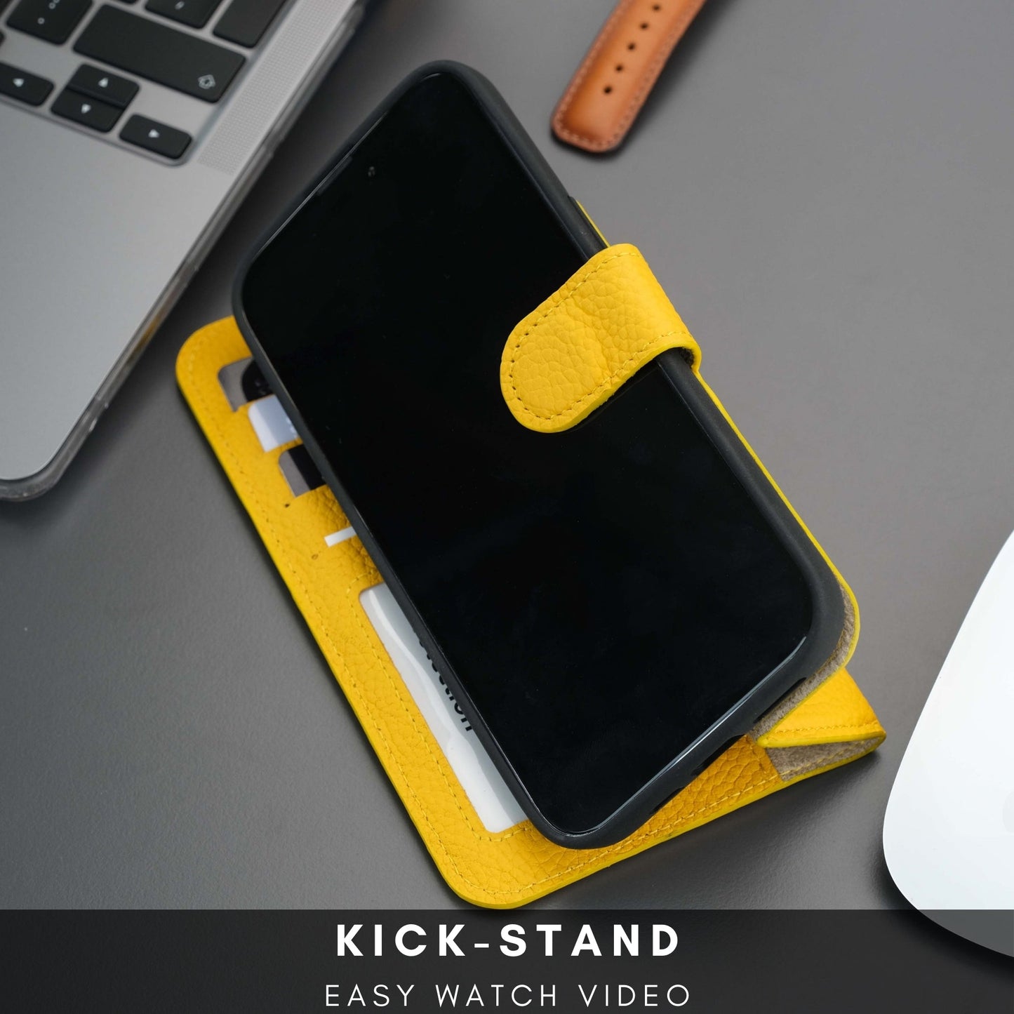 Casper Leather iPhone 14 Pro Max Wallet Case | MagSafe