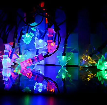 Solar String Lights for Outdoor Christmas Decoration