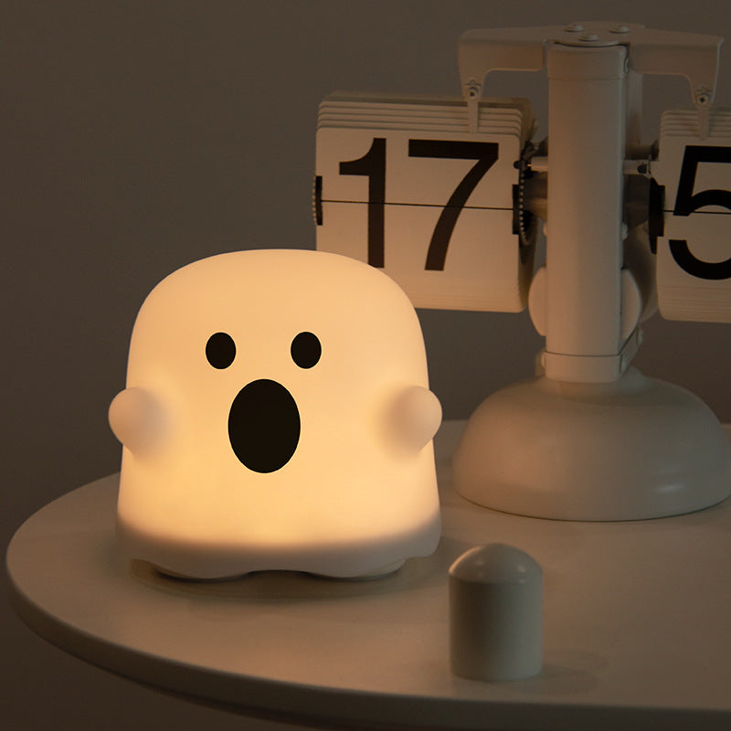 Creative Ghost Night Light Touch Love Fun Funny Parent Child Light Cute Bedroom Charging Birthday Gift - American Smart