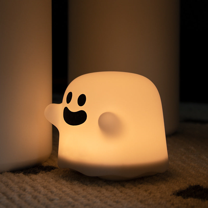 Creative Ghost Night Light Touch Love Fun Funny Parent Child Light Cute Bedroom Charging Birthday Gift - American Smart