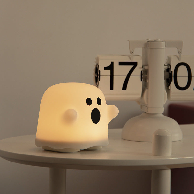 Creative Ghost Night Light Touch Love Fun Funny Parent Child Light Cute Bedroom Charging Birthday Gift - American Smart