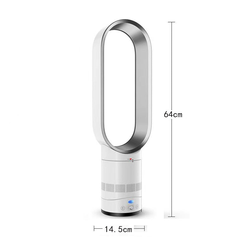 Eprolo 16-inch bladeless tower fan with remote control, quiet floor fan for home cooling and air circulation.