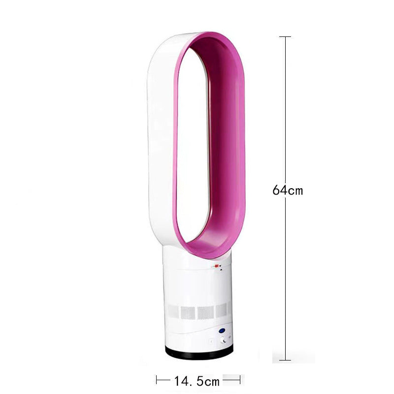 Eprolo 16-inch bladeless tower fan with remote control, quiet floor fan ideal for home cooling.