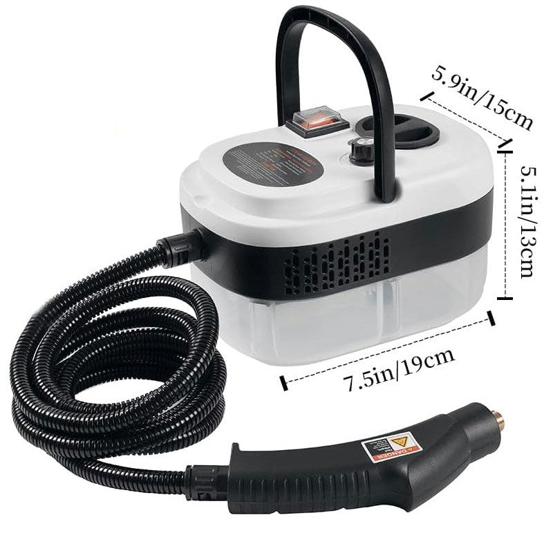 AC Steam Cleaner, Portable High Temp Steamer for Kitchen Grease, Range Hood, Glass & Home Appliance Disinfection - American Smart