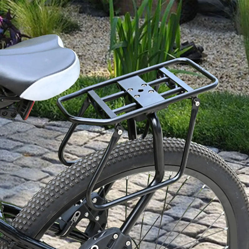 Aluminum Alloy Rear Bike Rack, Universal Cargo Carrier for Mountain, Road & Adventure Bicycles - American Smart