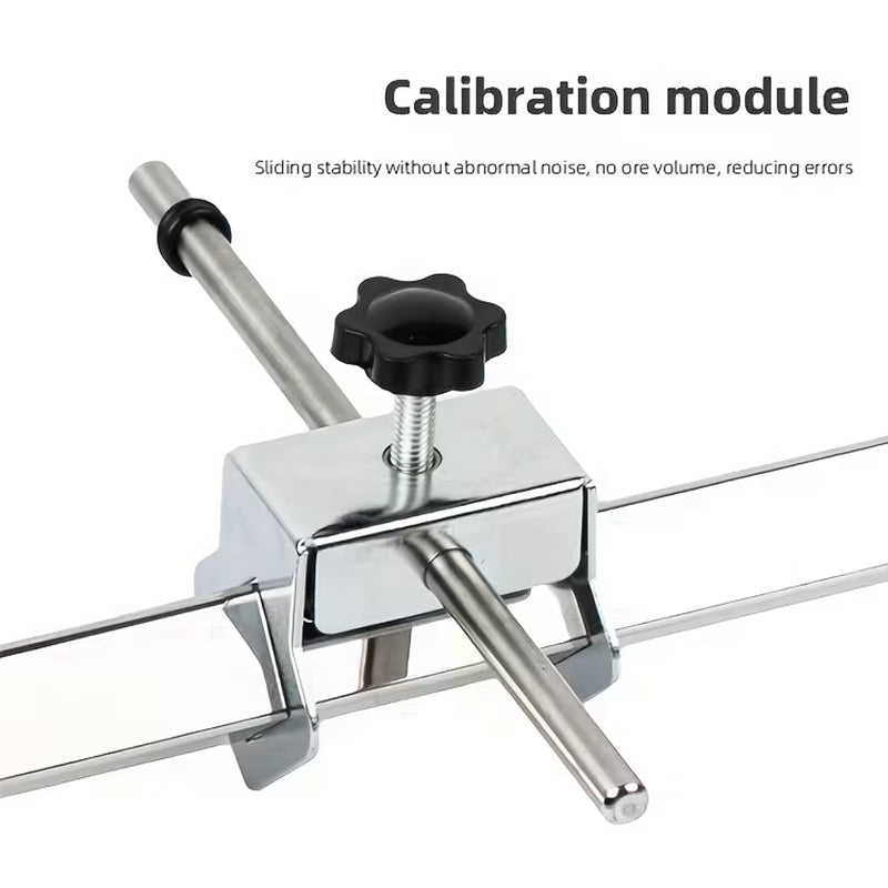 Derailleur Hanger Alignment Tool – 304 Stainless Steel Bike Frame Calibration Gauge - American Smart