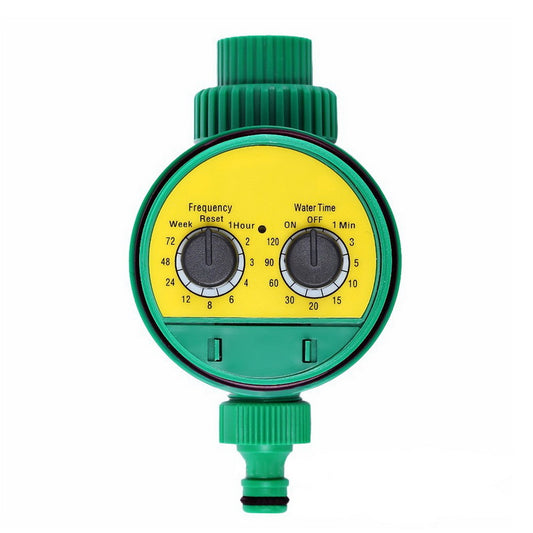 Digital Programmable Water Timer for Garden Irrigation - LCD Display, Automatic On/Off, Weatherproof Design - American Smart