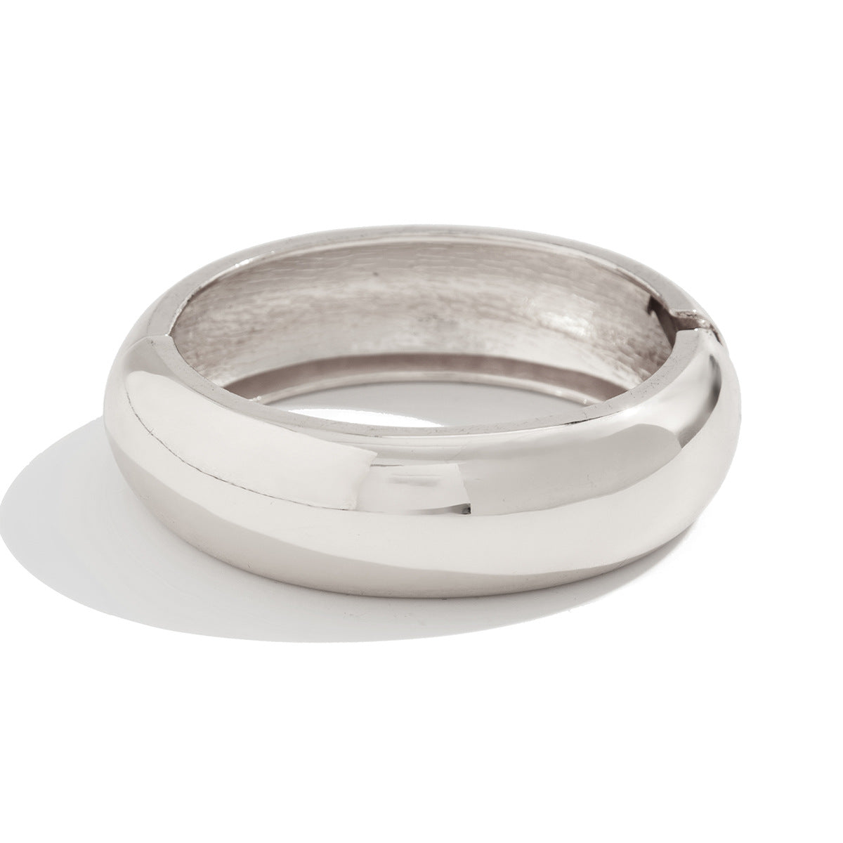Fashionable metal curved spring bracelet and irregular bracelet set by eprolo, featuring sleek, modern designs on a neutral background.