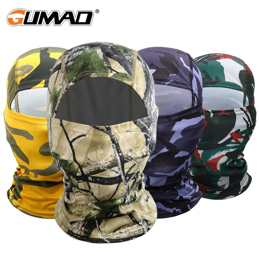 Eprolo jungle camouflage full face balaclava for cycling, hunting, airsoft, and tactical sports, covering head and face with camouflage pattern.