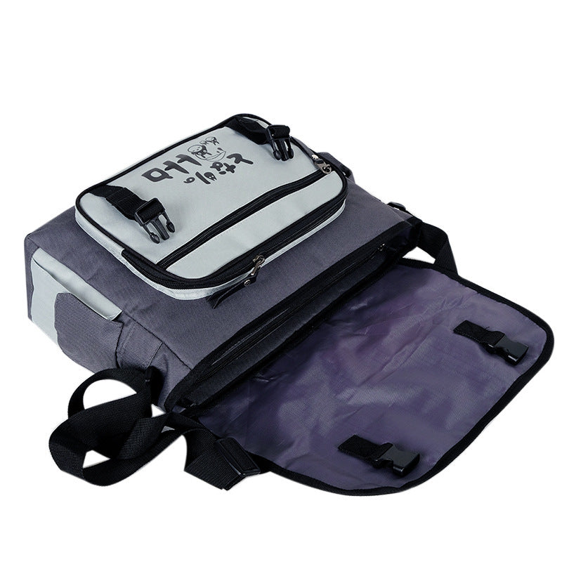 Eprolo Miyazaki Totoro shoulder bag featuring Totoro character design, anime-inspired student backpack and casual accessory.
