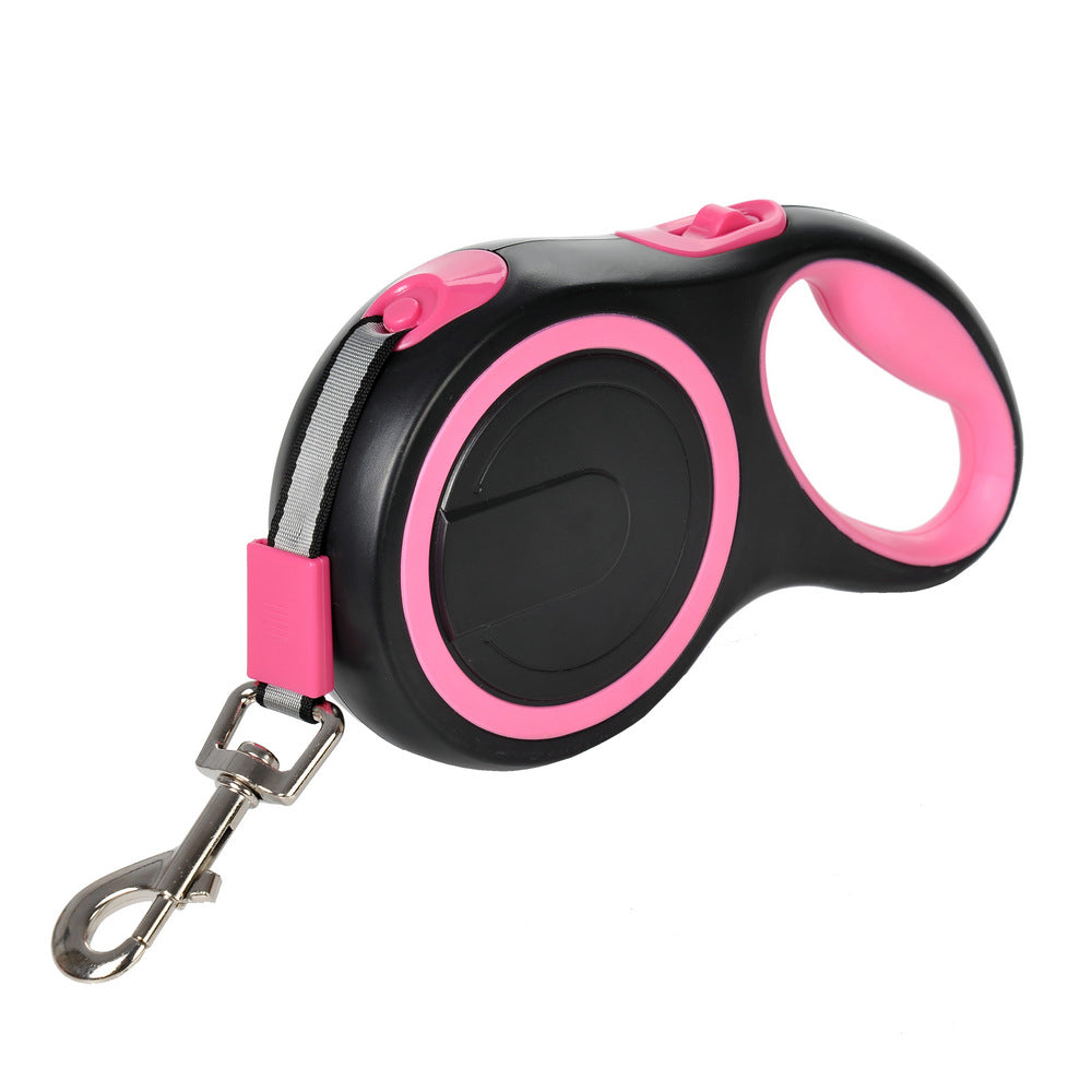 eprolo pet automatic retractable leash with high-tension dog walking rope and chain, suitable for medium and large breeds