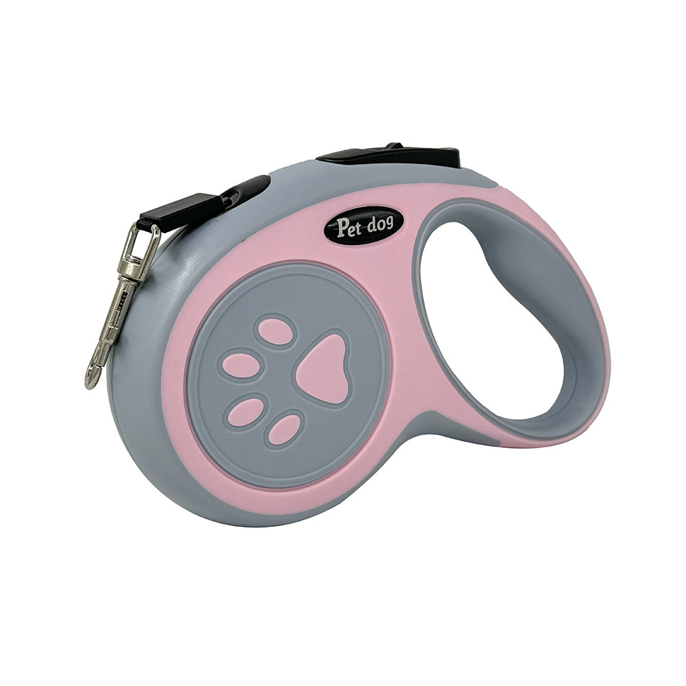 Eprolo pet automatic retractable dog leash with high-tension rope for medium and large breeds, suitable for comfortable walking.