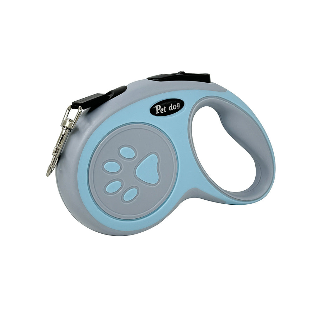 Eprolo pet automatic retractable leash with high-tension dog walking rope for medium and large breeds, outdoor dog chain in use