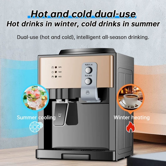 Electric Countertop Water Dispenser 8°C-95°C, Hot Cold Water Cooler for Home Kitchen Office Use - American Smart