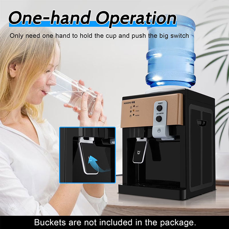 Electric Countertop Water Dispenser 8°C-95°C, Hot Cold Water Cooler for Home Kitchen Office Use - American Smart