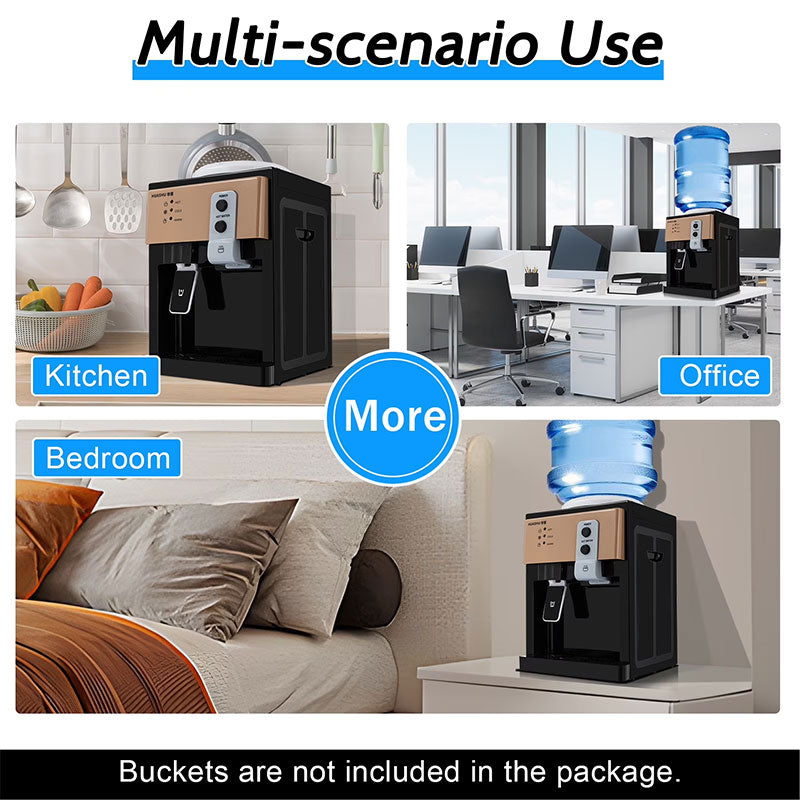 Electric Countertop Water Dispenser 8°C-95°C, Hot Cold Water Cooler for Home Kitchen Office Use - American Smart