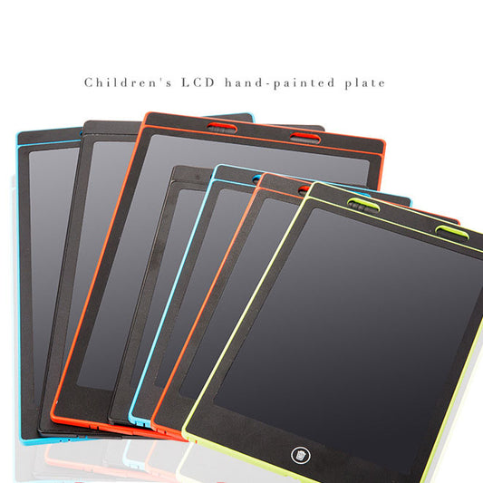eprolo 12-inch children's LCD handwriting board with color pen, electronic drawing blackboard, ideal for kids' writing and drawing.