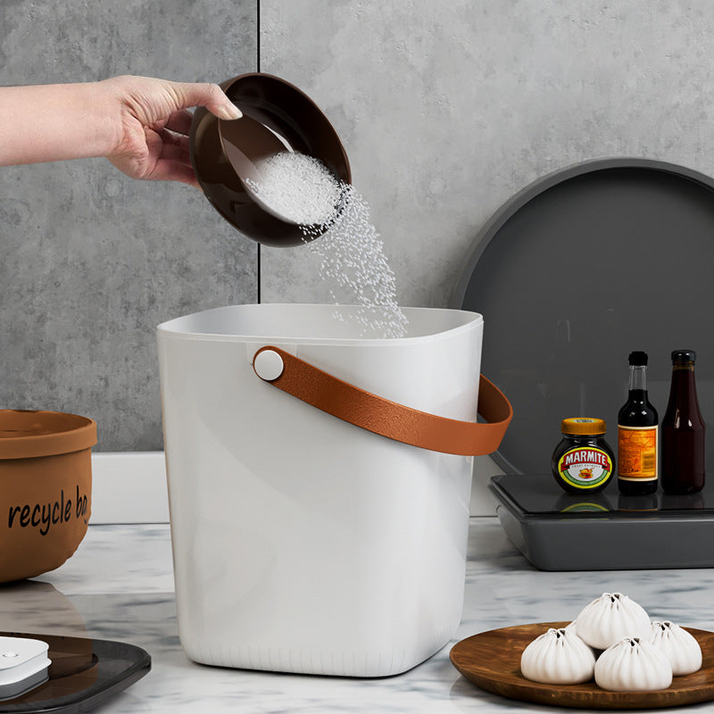Eprolo intelligent vacuum rice storage bucket with charging section, 13L capacity, designed for fresh grain preservation.