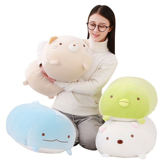 Cute Sumikko Gurashi plush corner pillow from eprolo, soft Japanese animation stuffed toy for baby girls, perfect Valentine gift