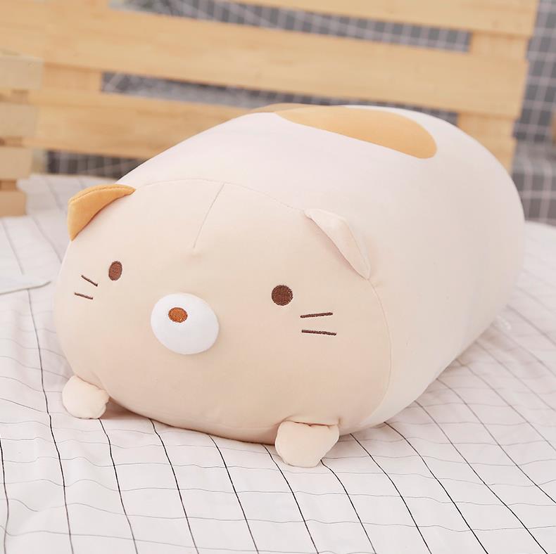 Eprolo Sumikko Gurashi plush corner bio pillow, 30/60cm soft Japanese animation character stuffed toy for baby girl.