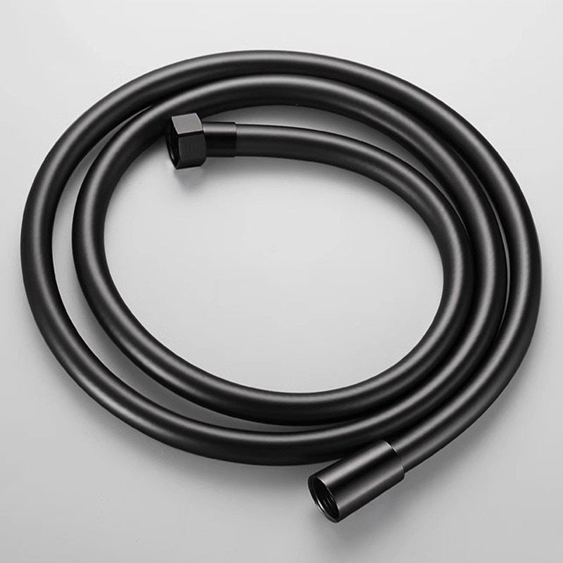 Eprolo 2m PVC shower hose with explosion-proof pipe, suitable for bathroom bathtub plumbing, flexible and durable.