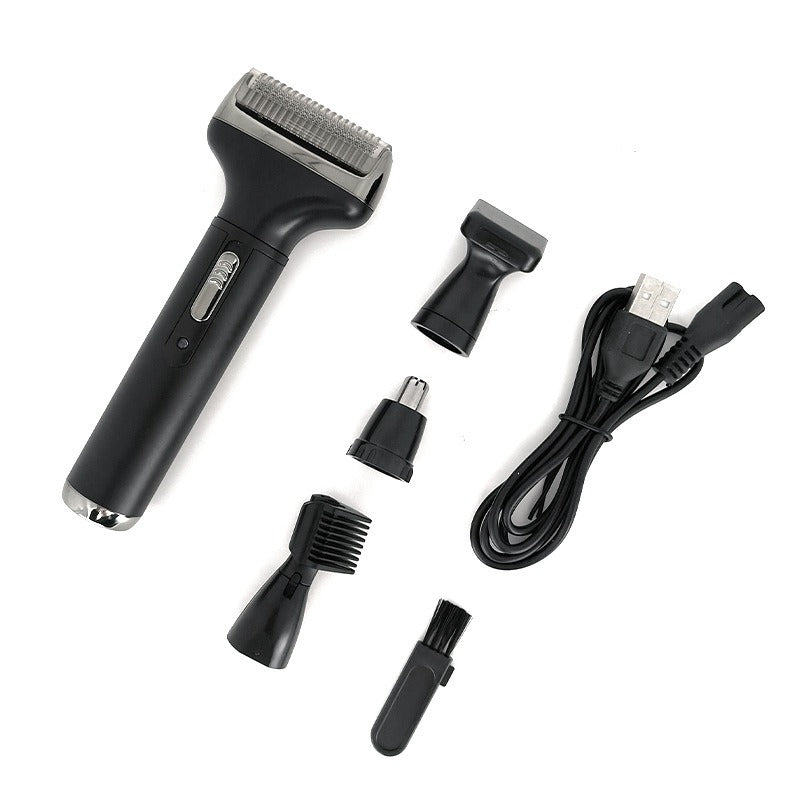 eprolo men's 4-in-1 electric razor grooming set with nose hair trimmer, sideburns shaver, knife, and eyebrow grooming tools