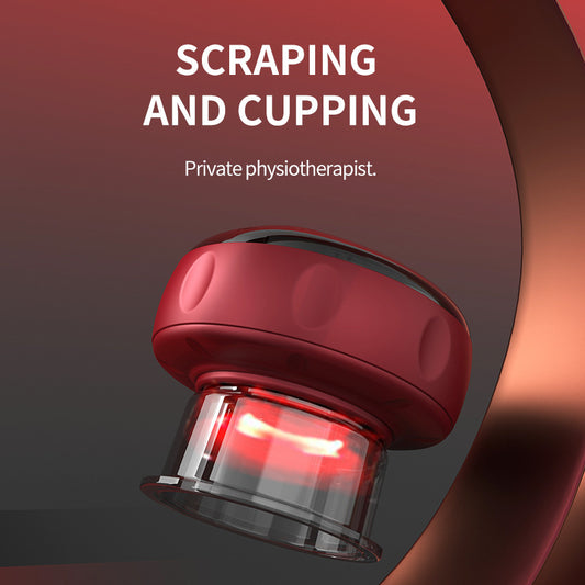 eprolo electric vacuum cupping and scraping instrument with heating for meridian massage and muscle relief, shown in the image.