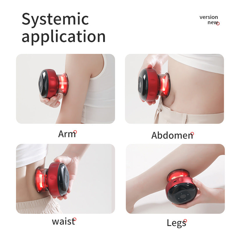 Eprolo electric vacuum cupping and scraping device with heating and meridian massage functions, used for therapy and relaxation.