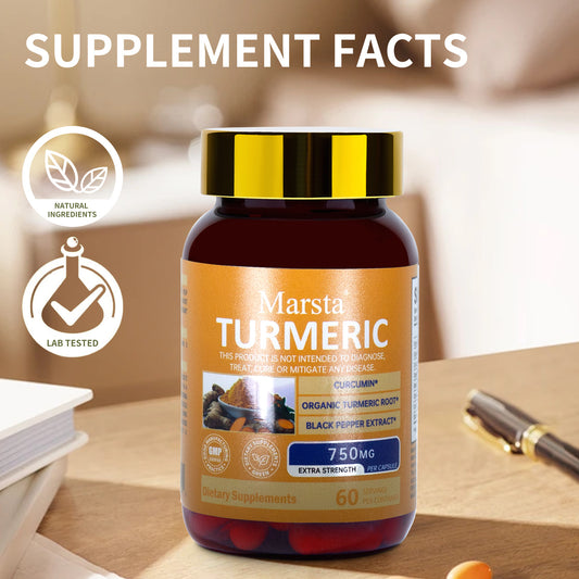 Curcumin Extract Capsules for Health Products - American Smart