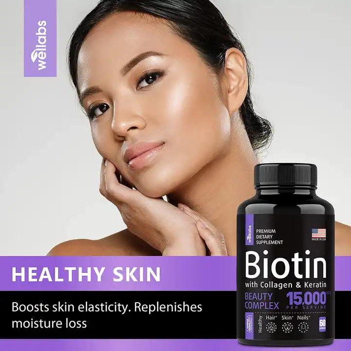 Compound Vitamin B Capsules and Biotin Capsules - American Smart