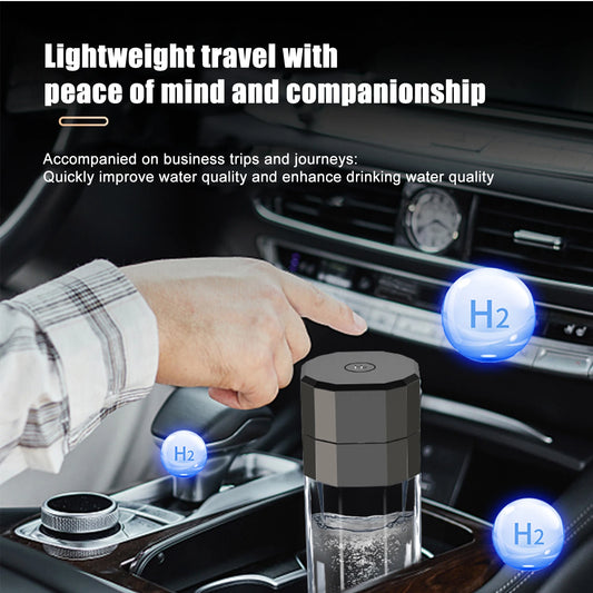 Eprolo H60 6000PPB intelligent hydrogen-rich water cup with leak-proof design and portable electrolysis for healthy drinking.