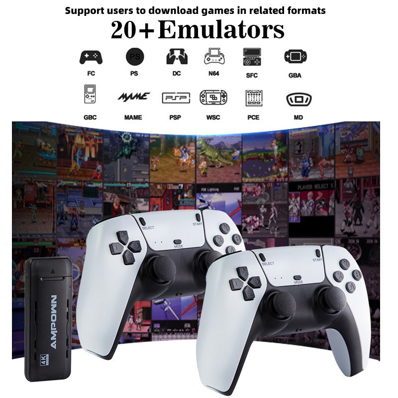 Wireless HD arcade PSP home TV game console U9 by eprolo, featuring retro mini game controller and compact design.