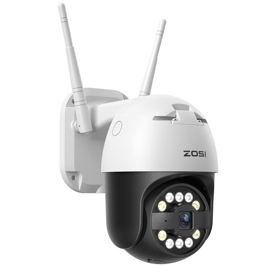 Outdoor eprolo panoramic 4K HD security camera with waterproof design, 360° view, night vision, and network monitoring for home security.