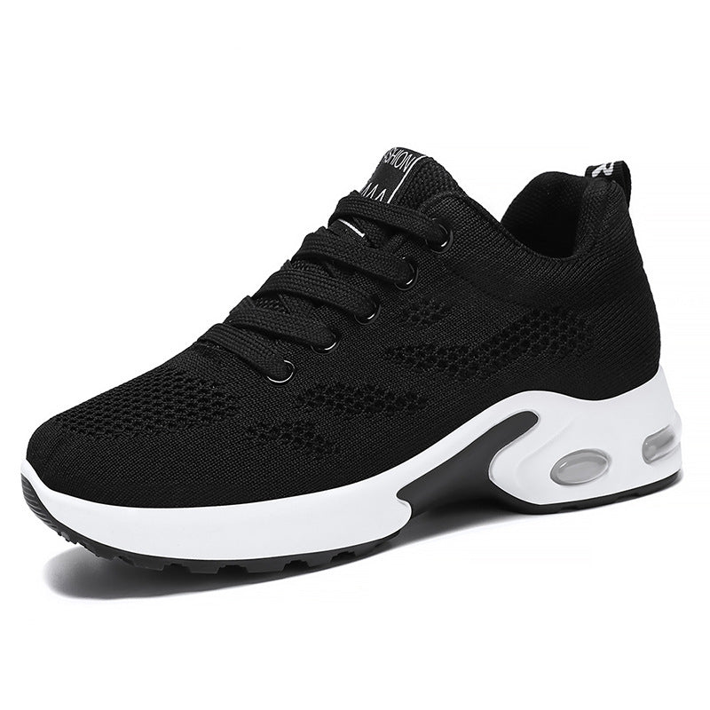 Plus size eprolo cushioning athletic shoes with soft soles and breathable fabric, designed for comfort and versatility.